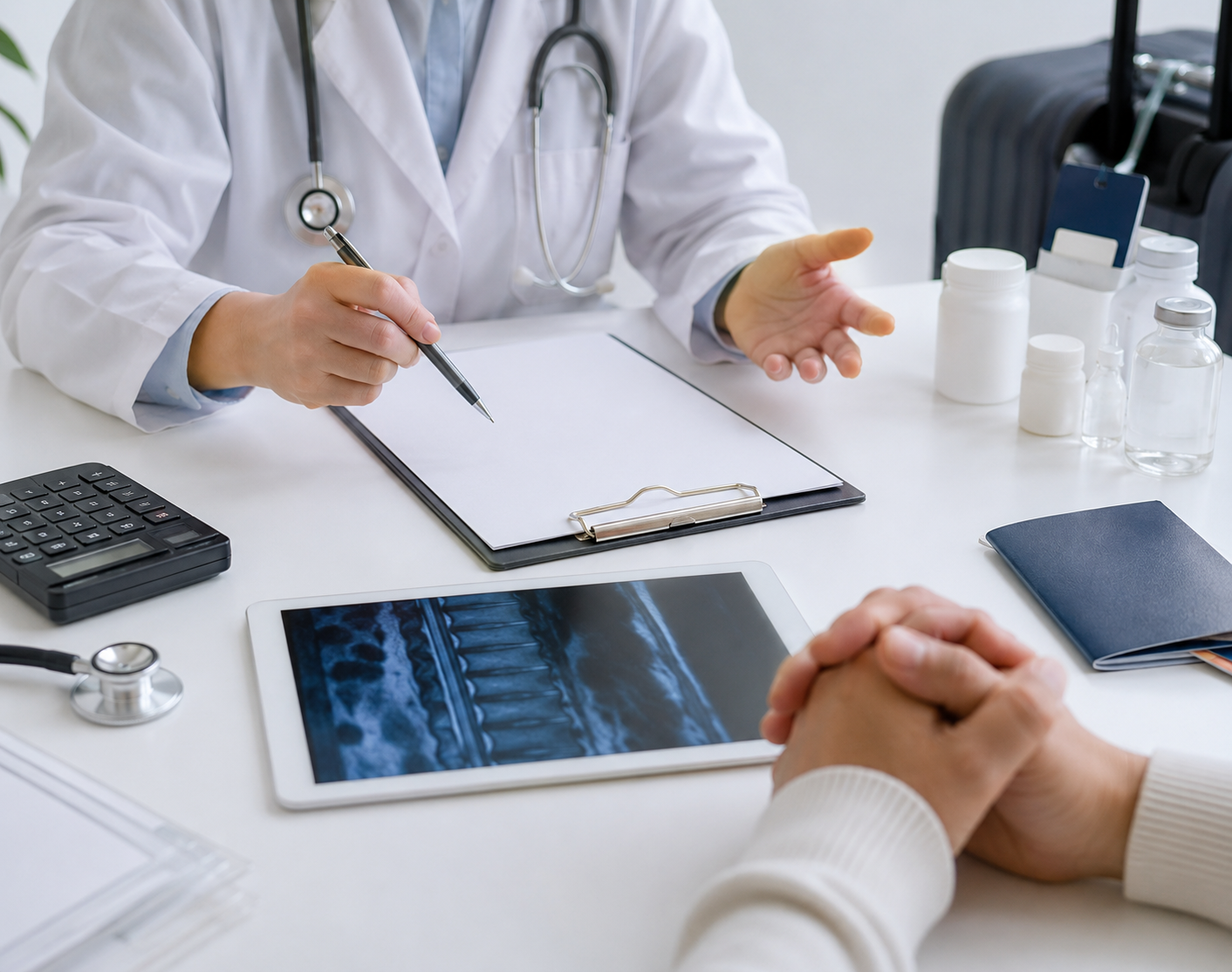Medical record and imaging review for ischemic stroke evidence
