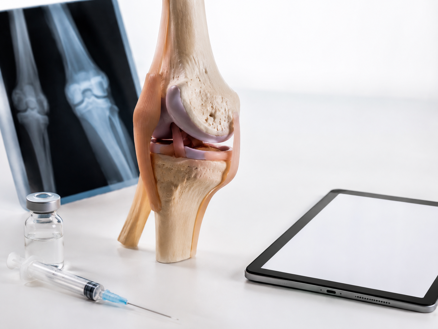 Knee osteoarthritis records and imaging used to compare care options