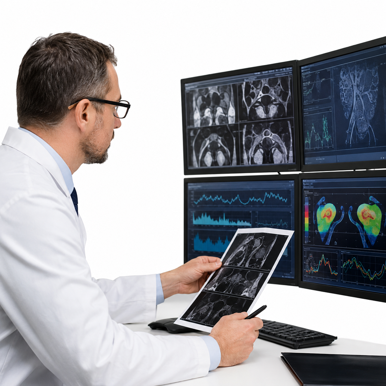 Patient record review for erectile dysfunction and regenerative medicine research eligibility