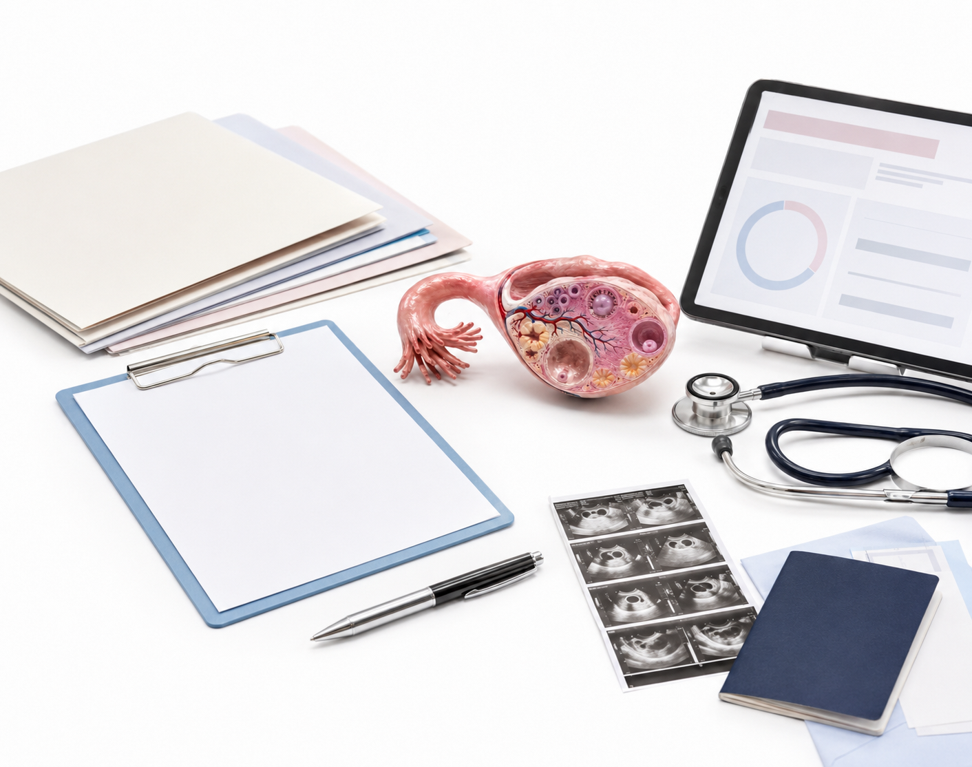 Medical information visual for ovarian regeneration and regenerative medicine