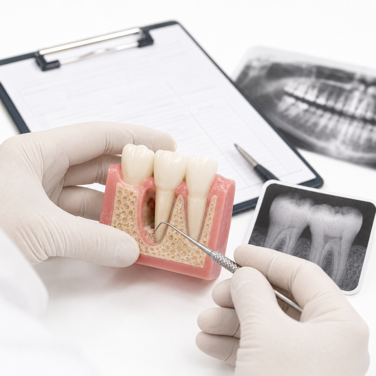Clinical trial evidence review for dental-pulp stem-cell approaches in periodontitis