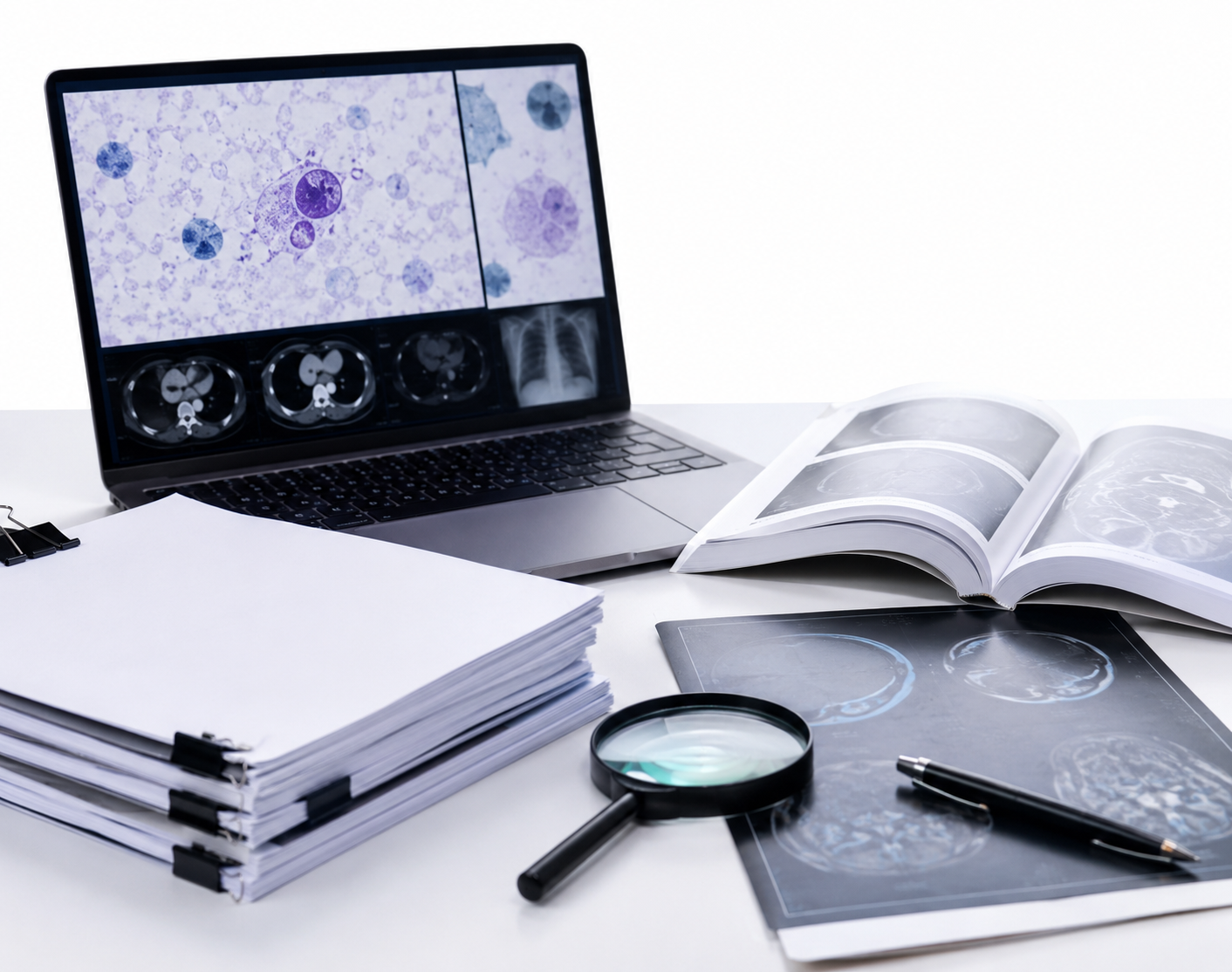 Medical records organized for patient information and case communication support