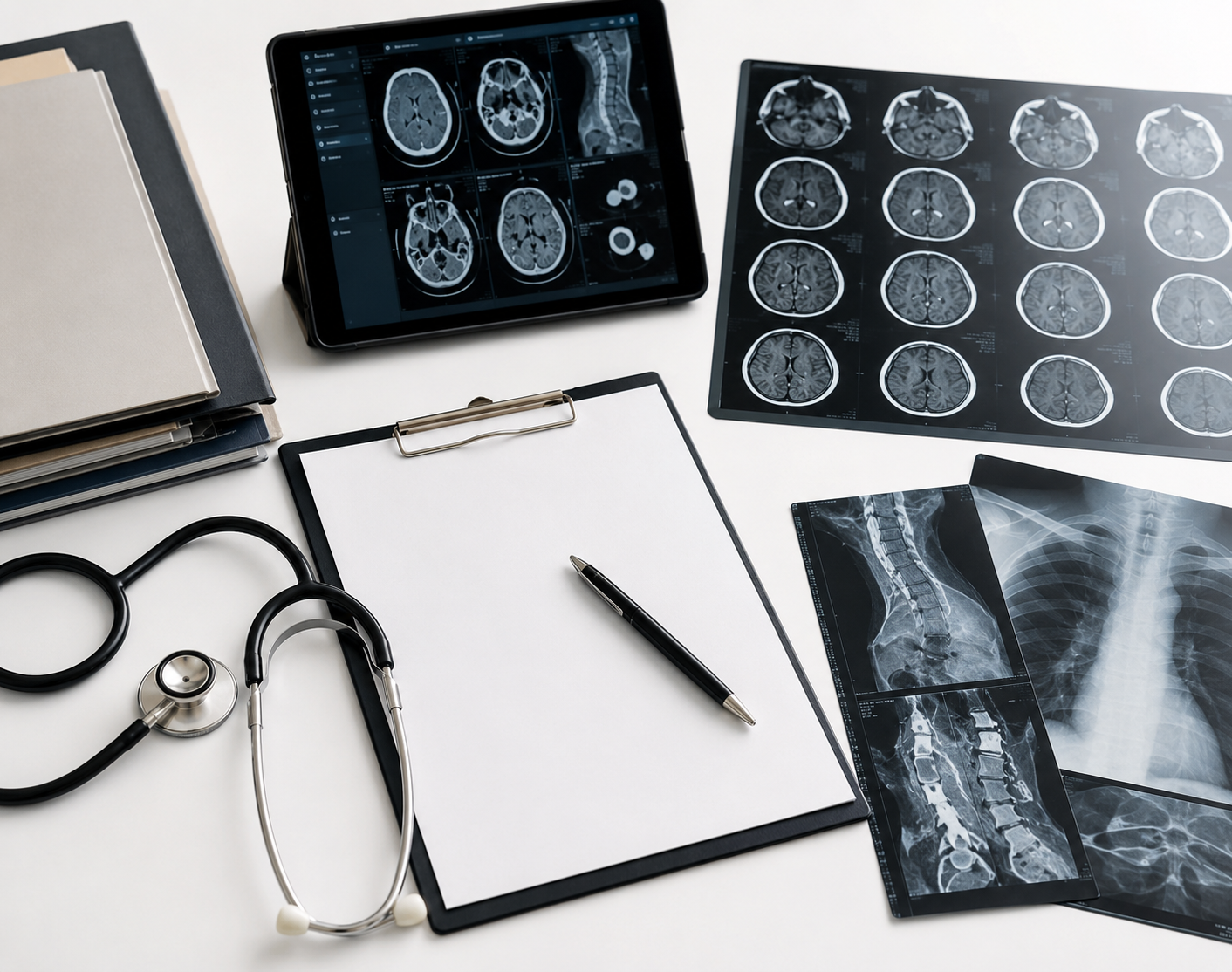 Medical imaging example included when preparing focused questions for a stem cell information review