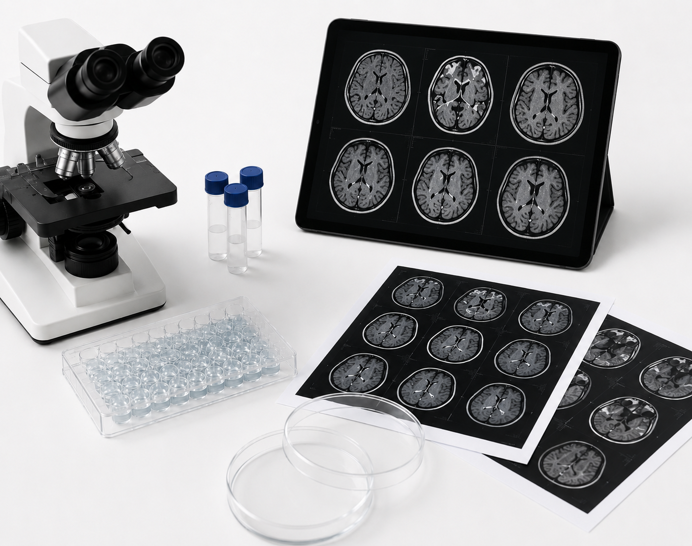 Medical imaging example for comparing objective records with published stem cell study outcomes