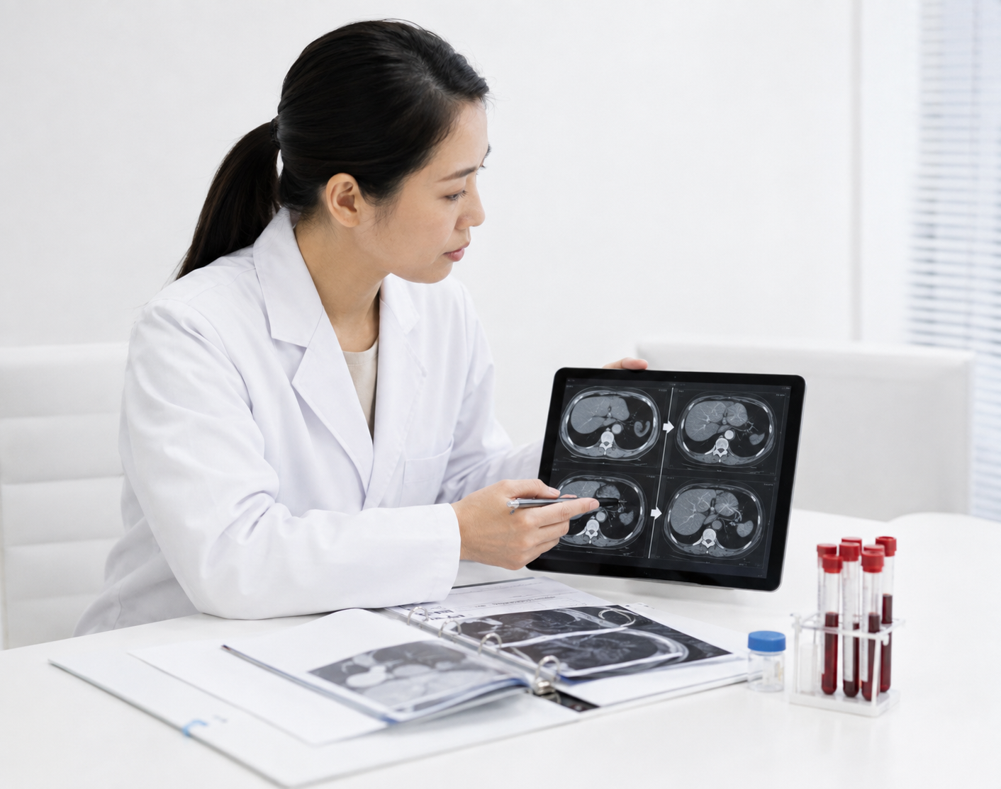Cancer imaging and outcome review used to explain NK cell therapy response and survival data