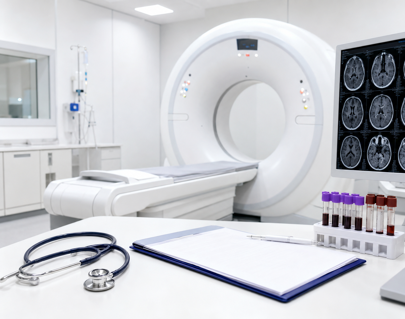 Medical imaging used as part of an advanced health assessment in Japan