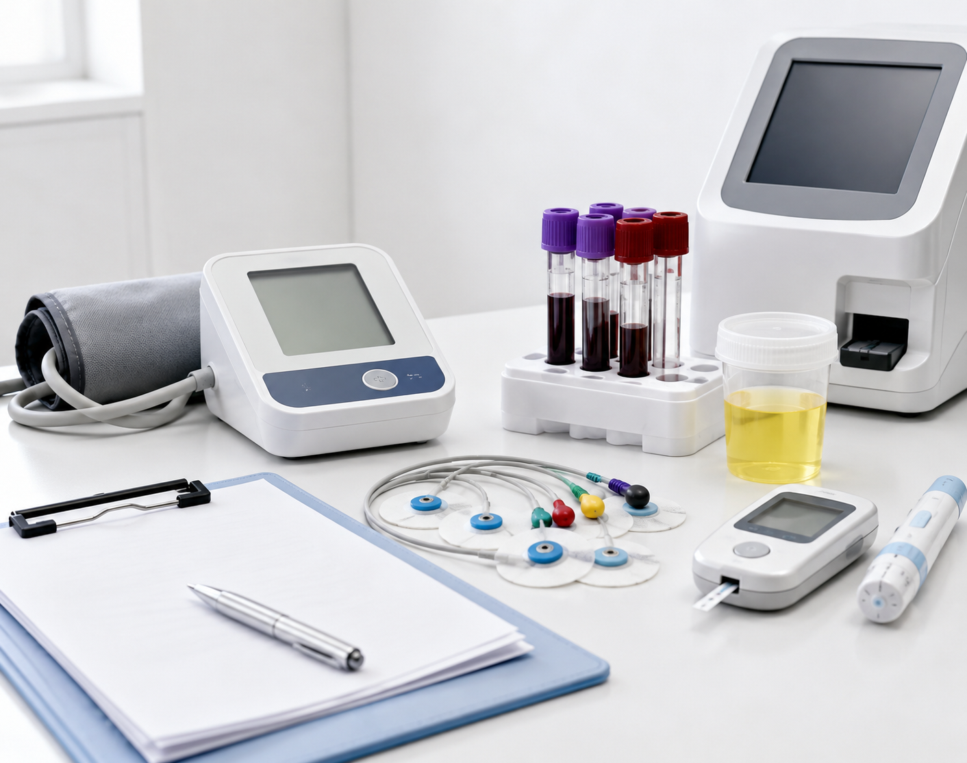 Health screening image supporting review of baseline tests in Japan