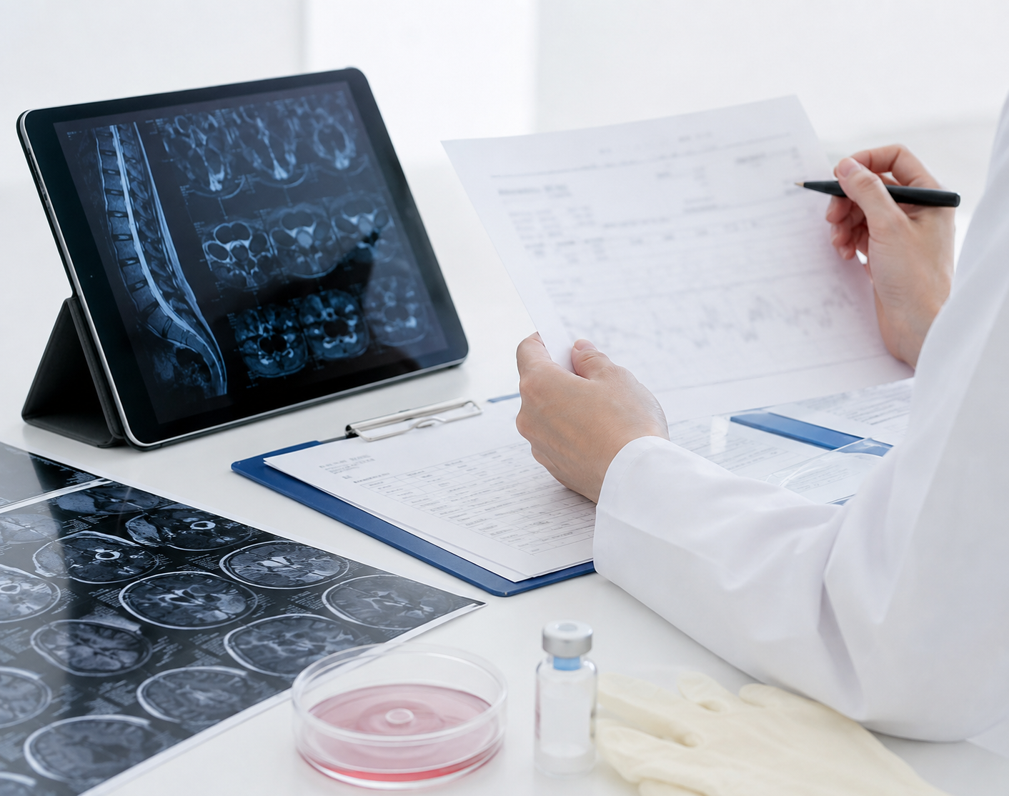 Patient records and imaging reviewed before considering an allogeneic regenerative medicine pathway in Japan