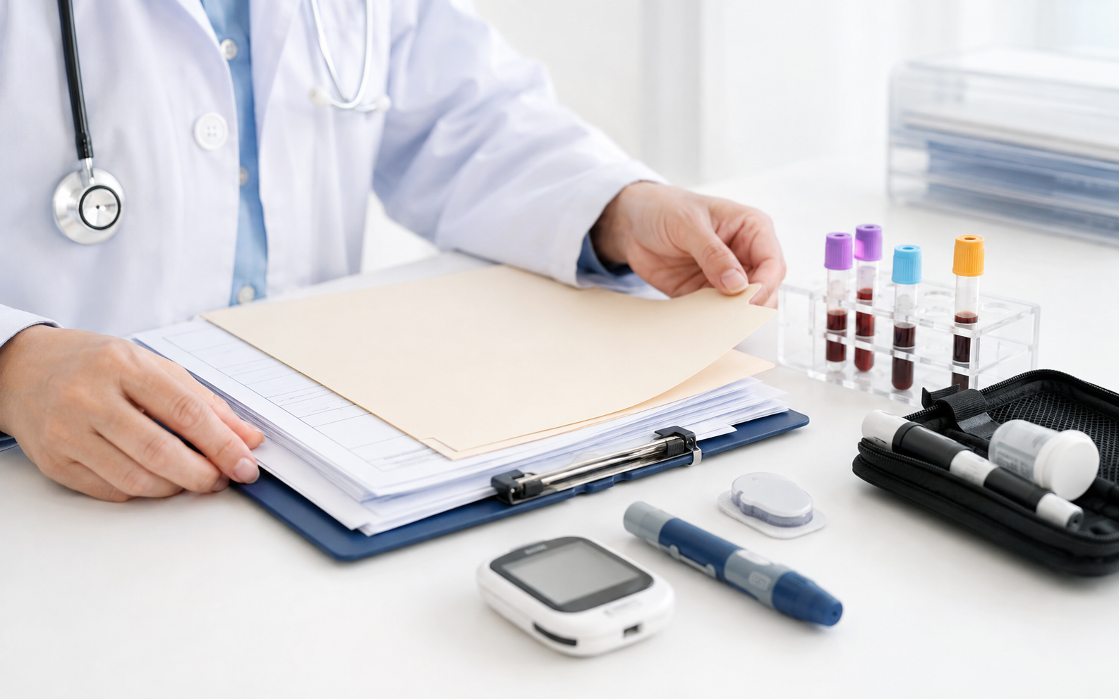 Patient records collected before a diabetes cell-therapy inquiry