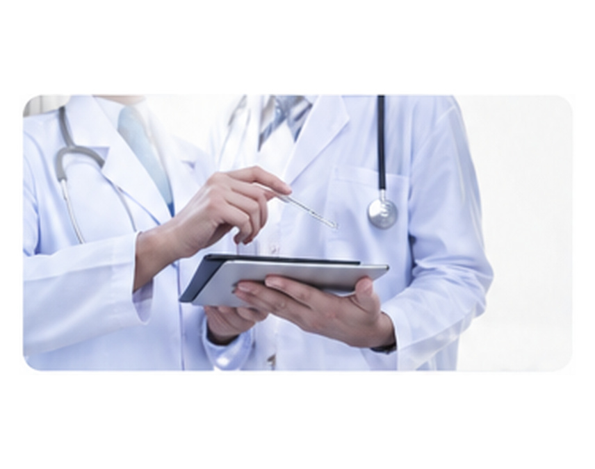 Medical imaging example for reviewing cancer stage and current disease status before an immunotherapy discussion
